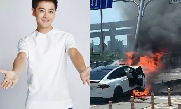 taiwanese-singer-jimmy-lin-injured-after-his-tesla-crashes-car-burst-into-flames